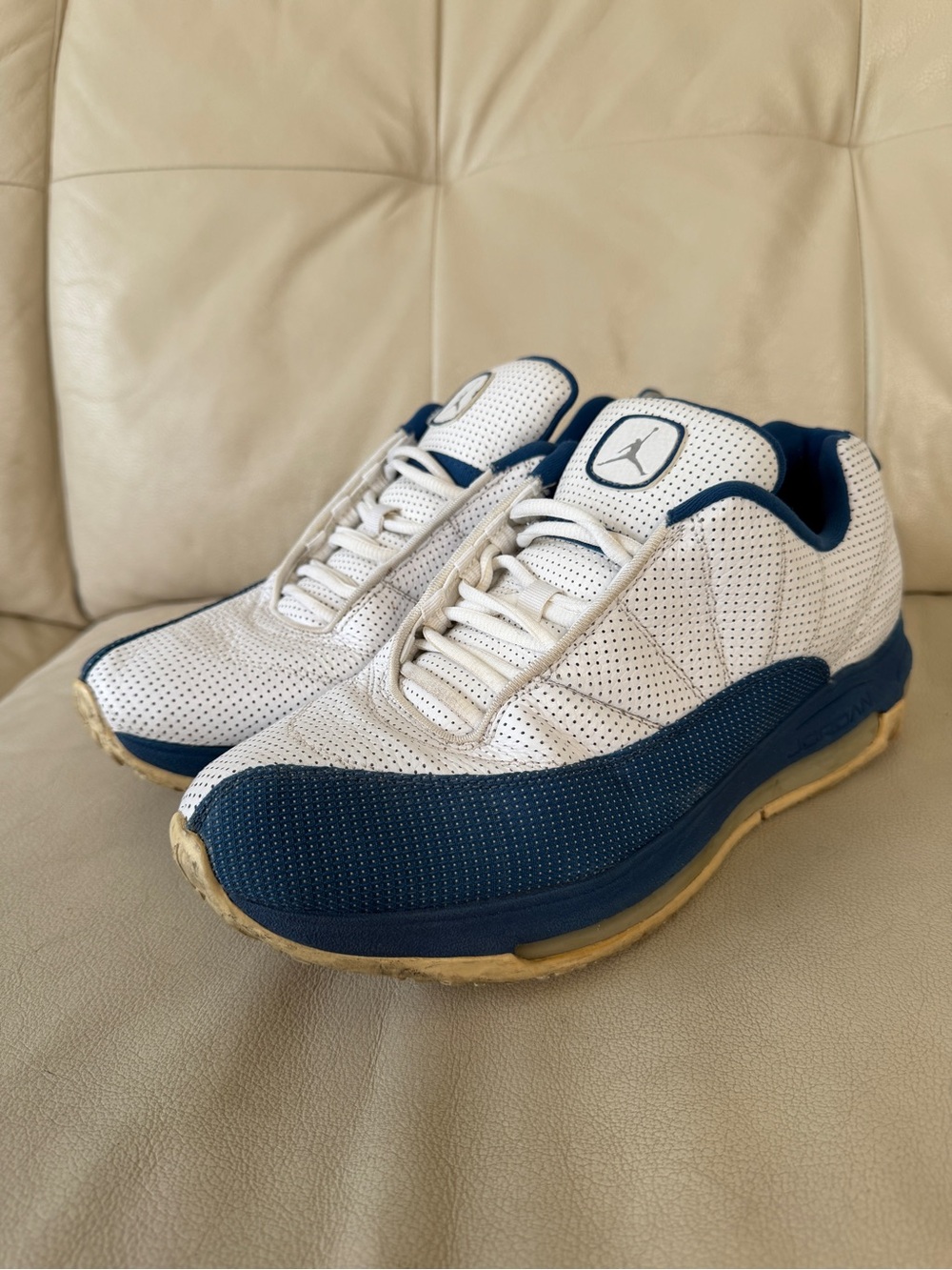 Nike Jordan CMFT Max Air 12 French Blue White Men's Size 11 434034-101